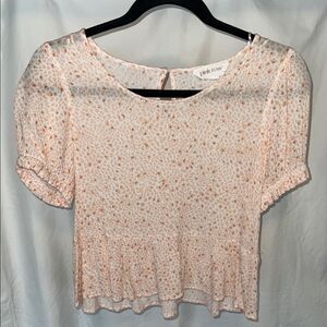 Pink Rose Women's Blouse